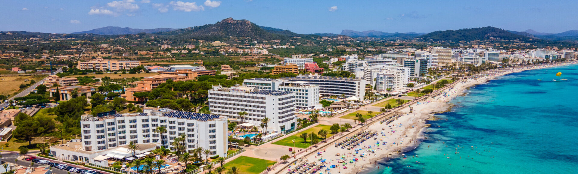 Cala Millor Morgenfotos von der Drohne