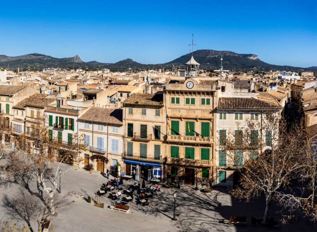 LLucmajor Herrenhäuser und Rathaus, Plaça Espanya